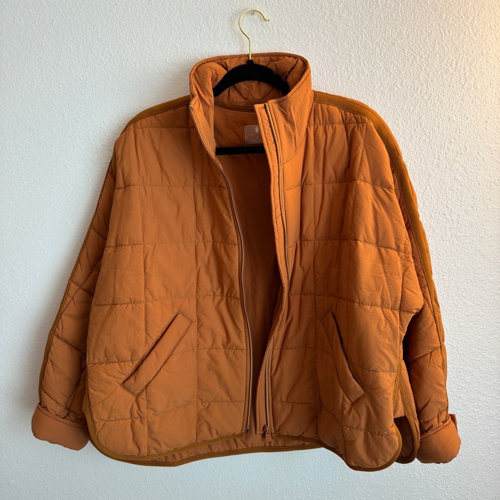 Free People Movement Pippa Packable Puffer - Small in Toasted Coconut
